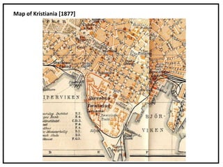 Map of Kristiania [1877]
 