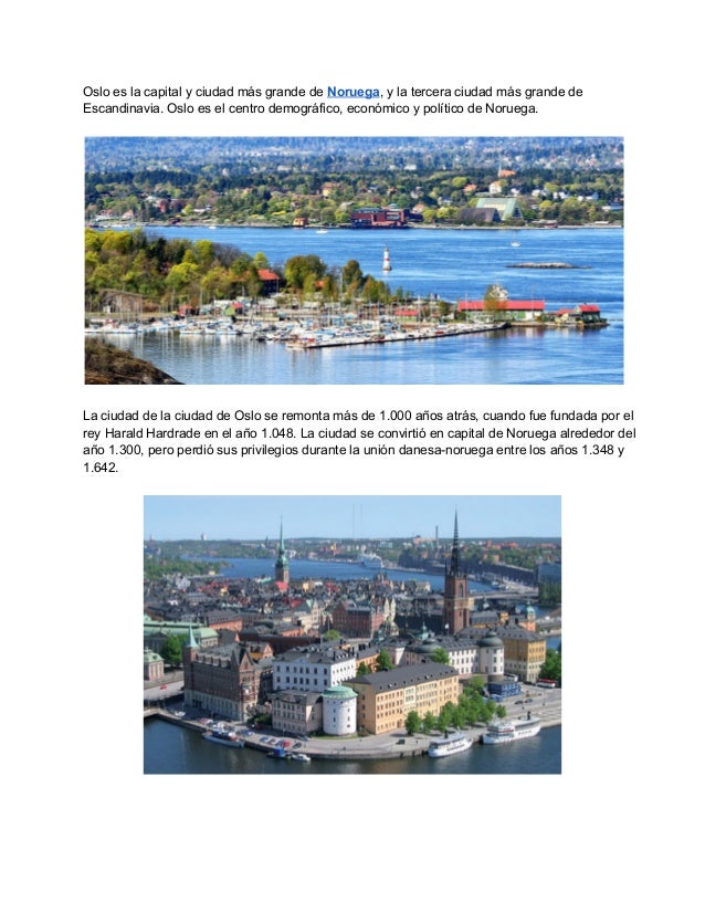 Oslo En Noruega