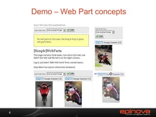 Demo – Web Part concepts 