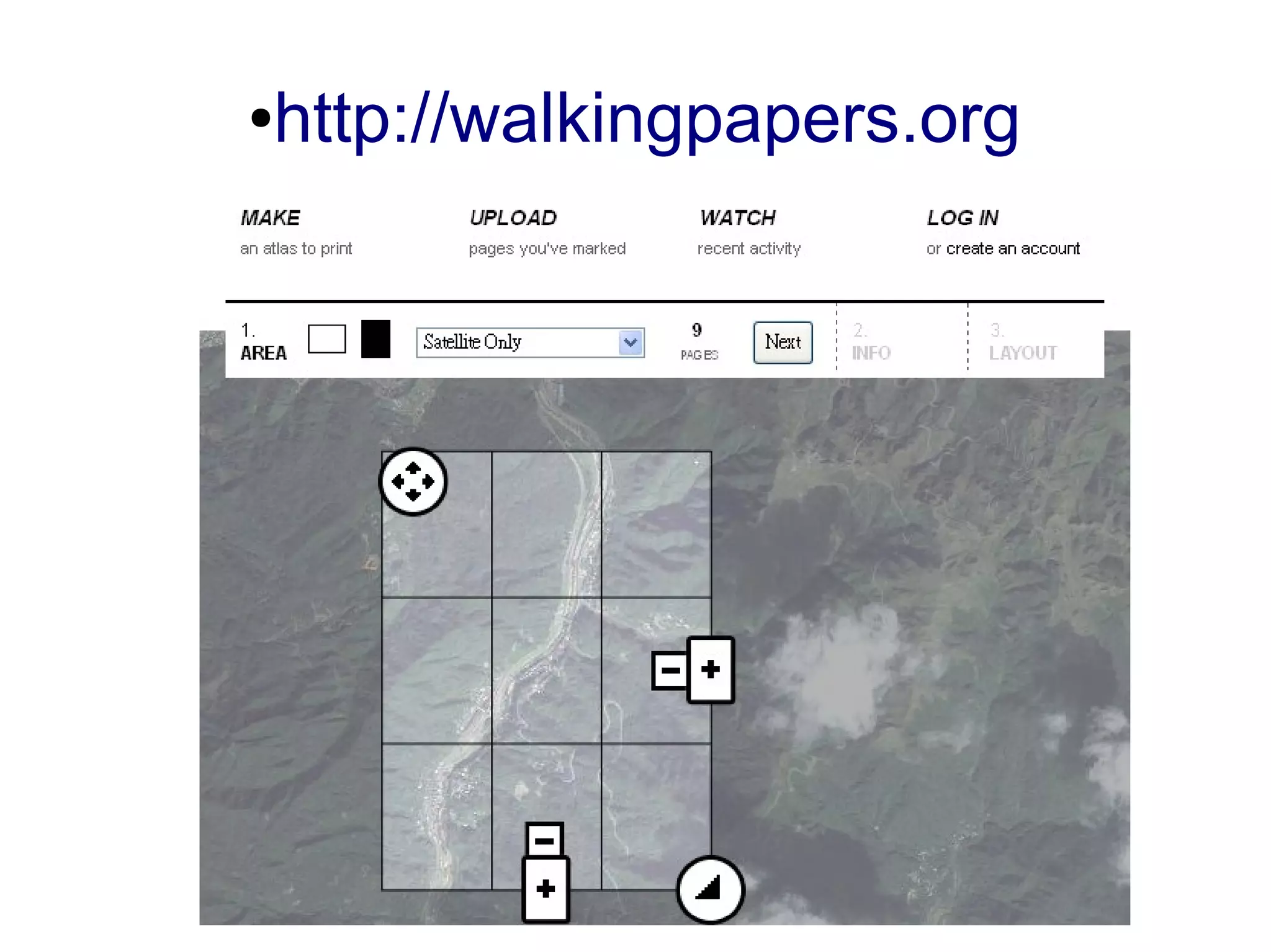 ●http://walkingpapers.org
 