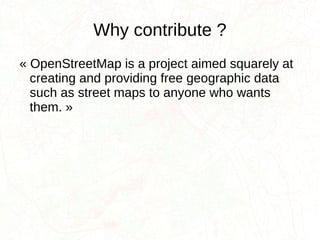 Historic providers Majors : Tele Atlas, Navteq 