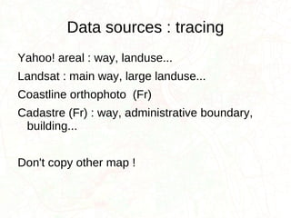 Google Map & Google Map Maker Google Map Sources aggregation 