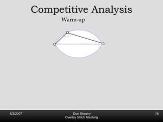 Competitive Analysis Warm-up 