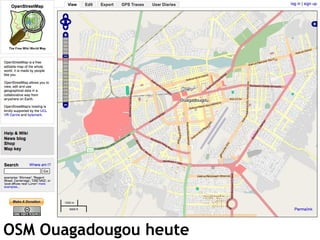 OSM Ouagadougou heute 