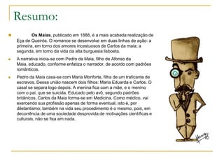 Os Maias De EçA De QueiróS
