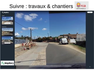 Suivre : travaux & chantiers
 