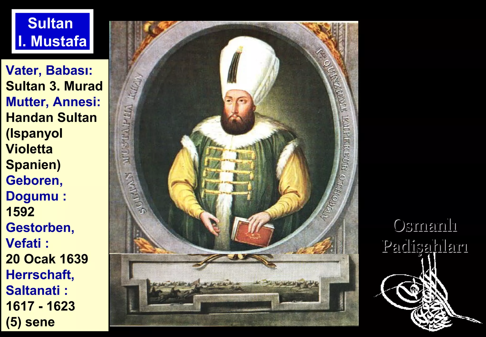 Osmanli padisahlari[1]poster için | PPT