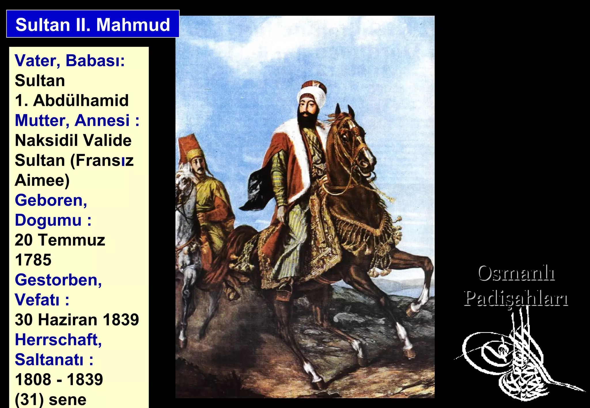 Osmanli padisahlari[1]poster için | PPT