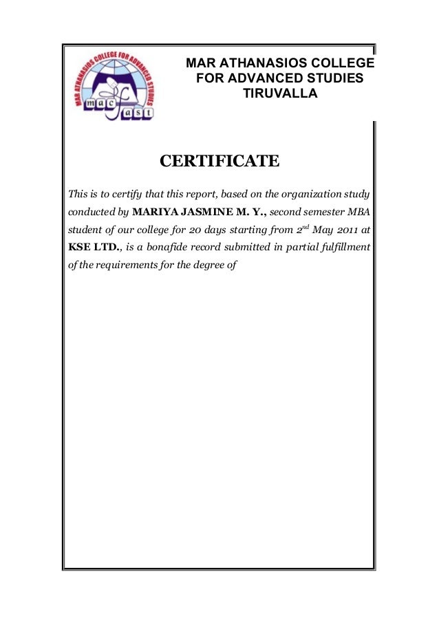 job experience letter format