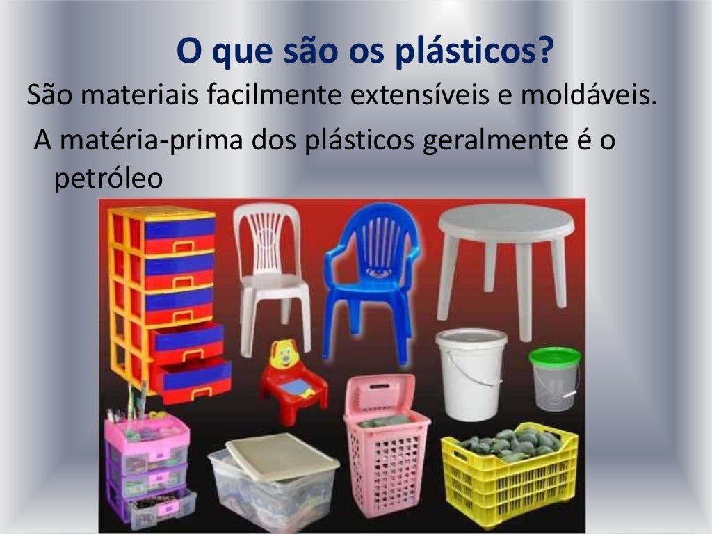 Os materiais Os materiais