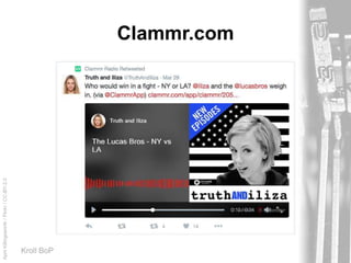 AprilKillingsworth/Flickr/CC-BY-2.0
Kroll BoP
Clammr.com
 