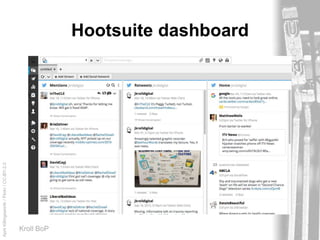 AprilKillingsworth/Flickr/CC-BY-2.0
Kroll BoP
Hootsuite dashboard
 