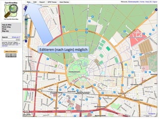 Editieren (nach Login) möglich 