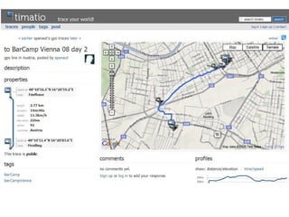 Openstreetmap BarCamp Wien