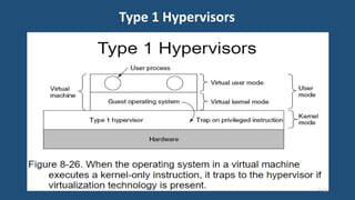 Type 1 Hypervisors
96
 