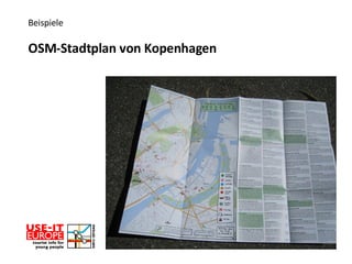 Beispiele OSM-Stadtplan von Kopenhagen 