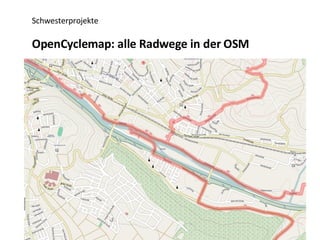 Schwesterprojekte OpenCyclemap: alle Radwege in der OSM 