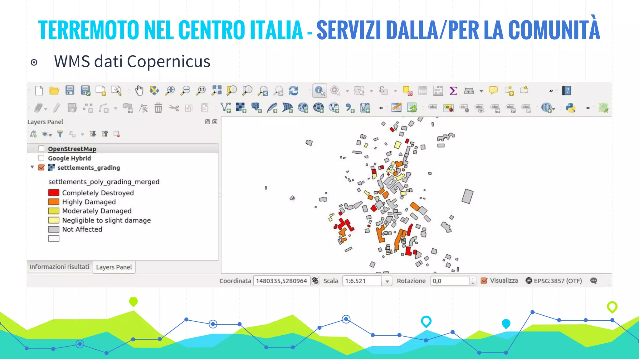TERREMOTO NEL CENTRO ITALIA - SERVIZI DALLA/PER LA COMUNITÀ
◉ WMS dati Copernicus
 