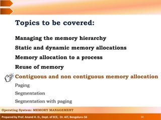OS Memory Management | PDF