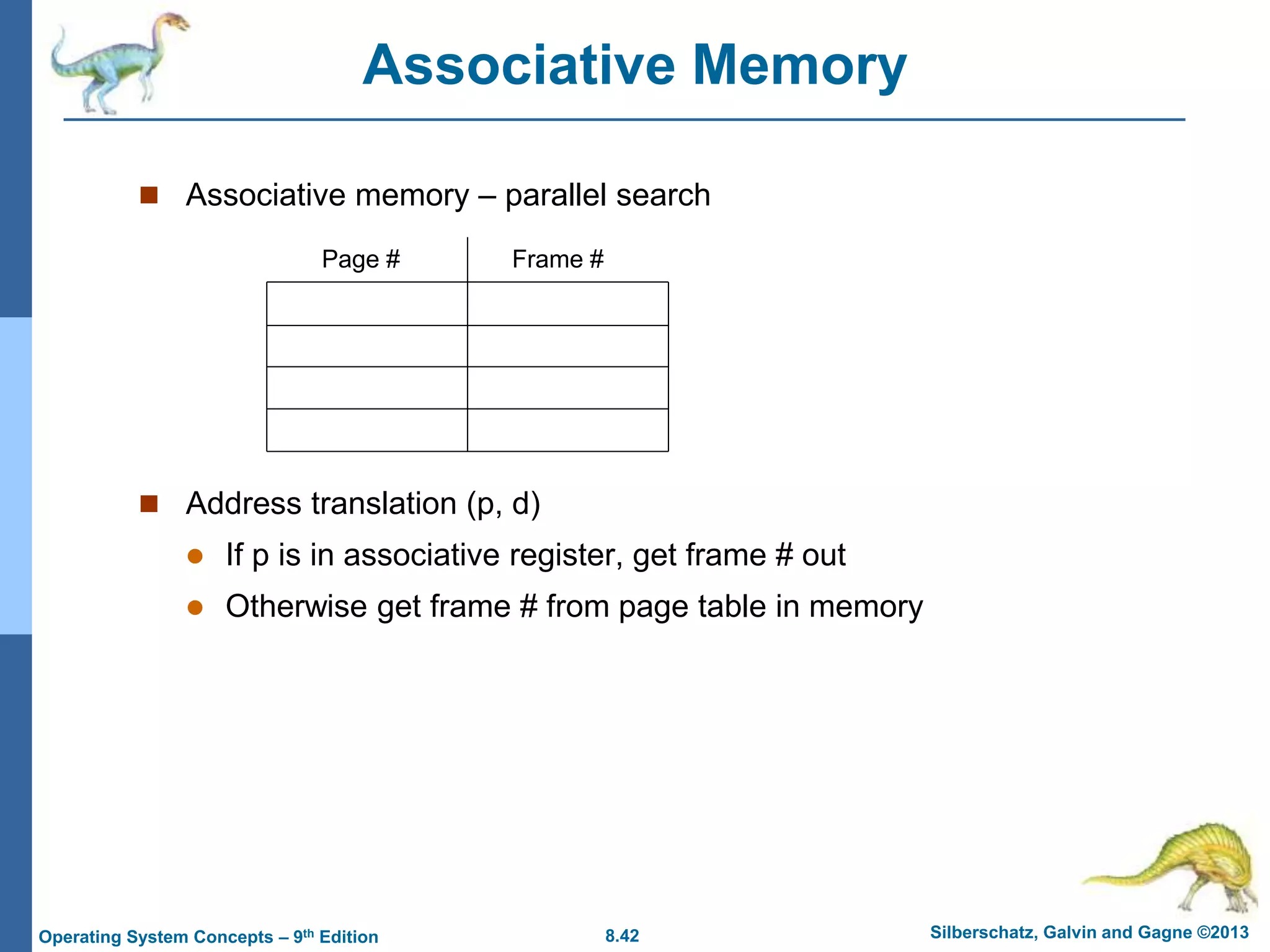OS Memory Management.pptx | Operating Systems | Computer Software and ...