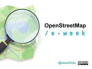 @oscarfonts OpenStreetMap 