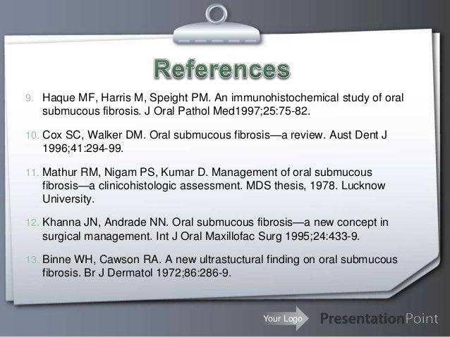 thesis on oral submucous fibrosis thesis on oral submucous fibrosis