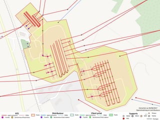 12
Transfo
Ligne puissance
Sectionneur/Disjoncteur
Câble
RTE
Transfo
Ligne puissance
Sectionneur/Interrupteur
Câble
RAS
Distributeur
Transfo
Ligne puissance
Sectionneur/Interrupteur
Câble
Client privé
Poste Poste Poste
Supports
Métal Béton Bois
Portique
Poteau
Pylône
Extraction au 04/06/2017
Openstreetmap et contributeurs
 