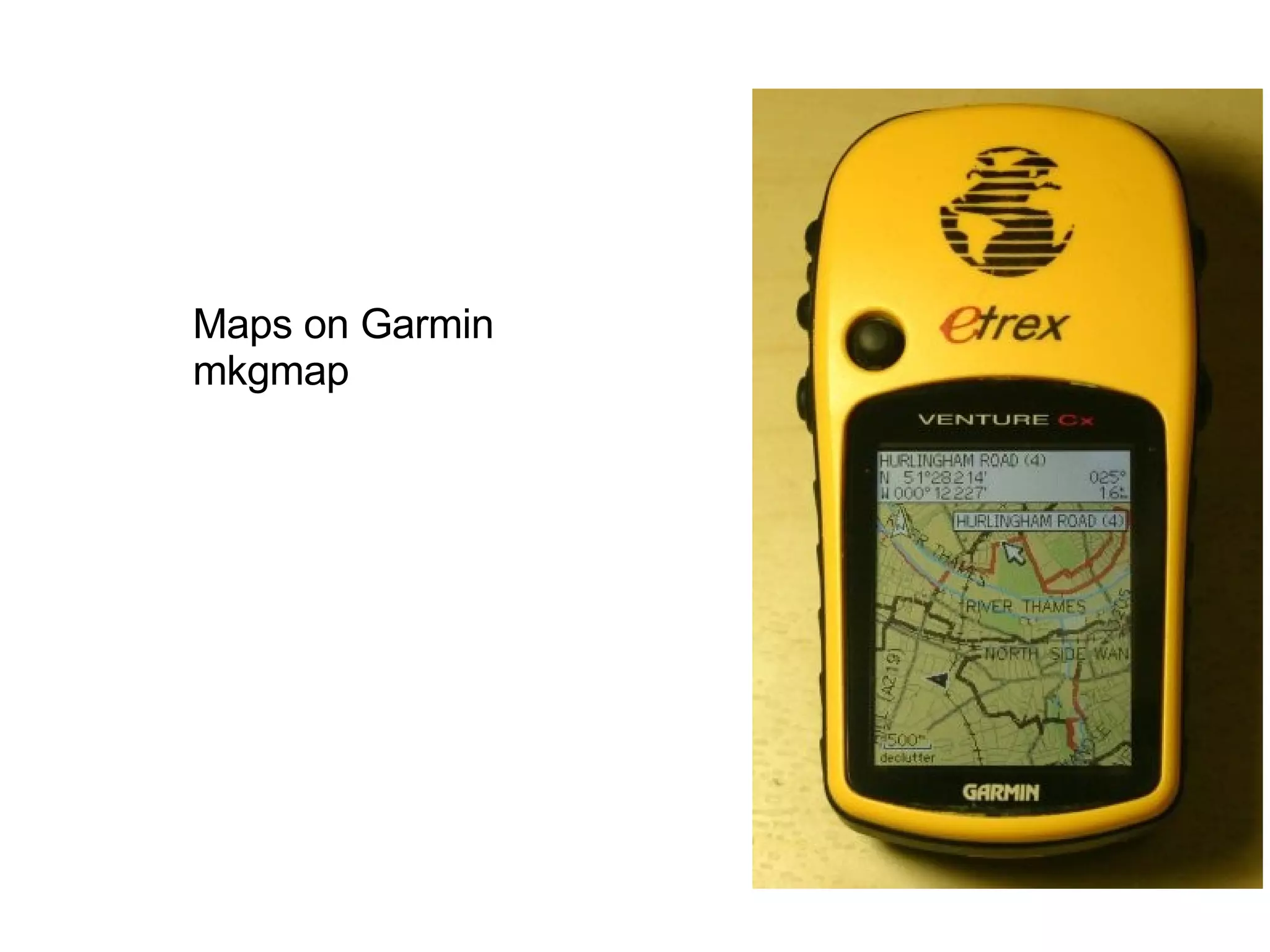Maps on Garmin mkgmap 
