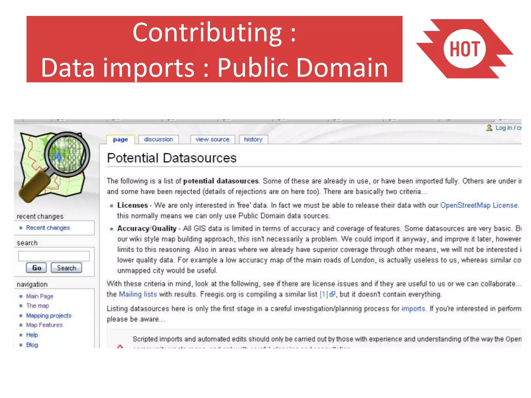 Contributing :
Data imports : Public Domain
 