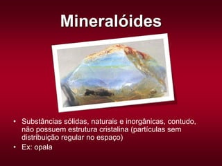 Os Minerais