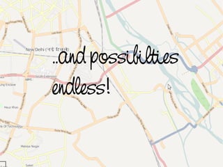 ..and possibilties
    endless!

             
 