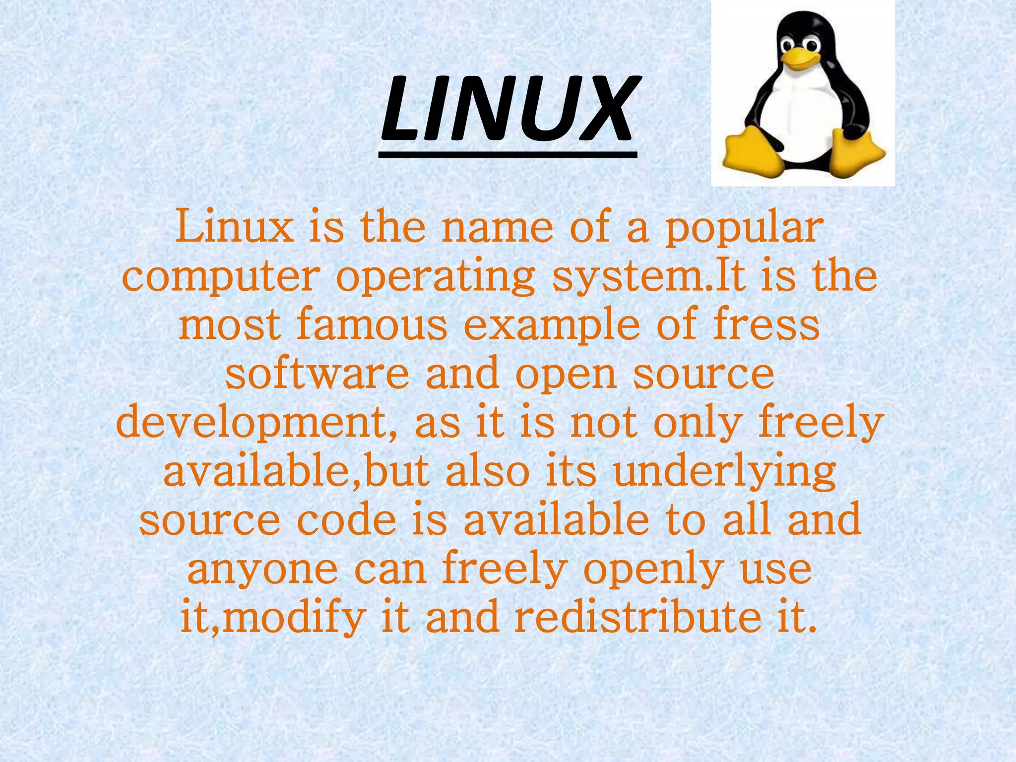 COMMONLY USED OPERATING SYSTEMS | PPT