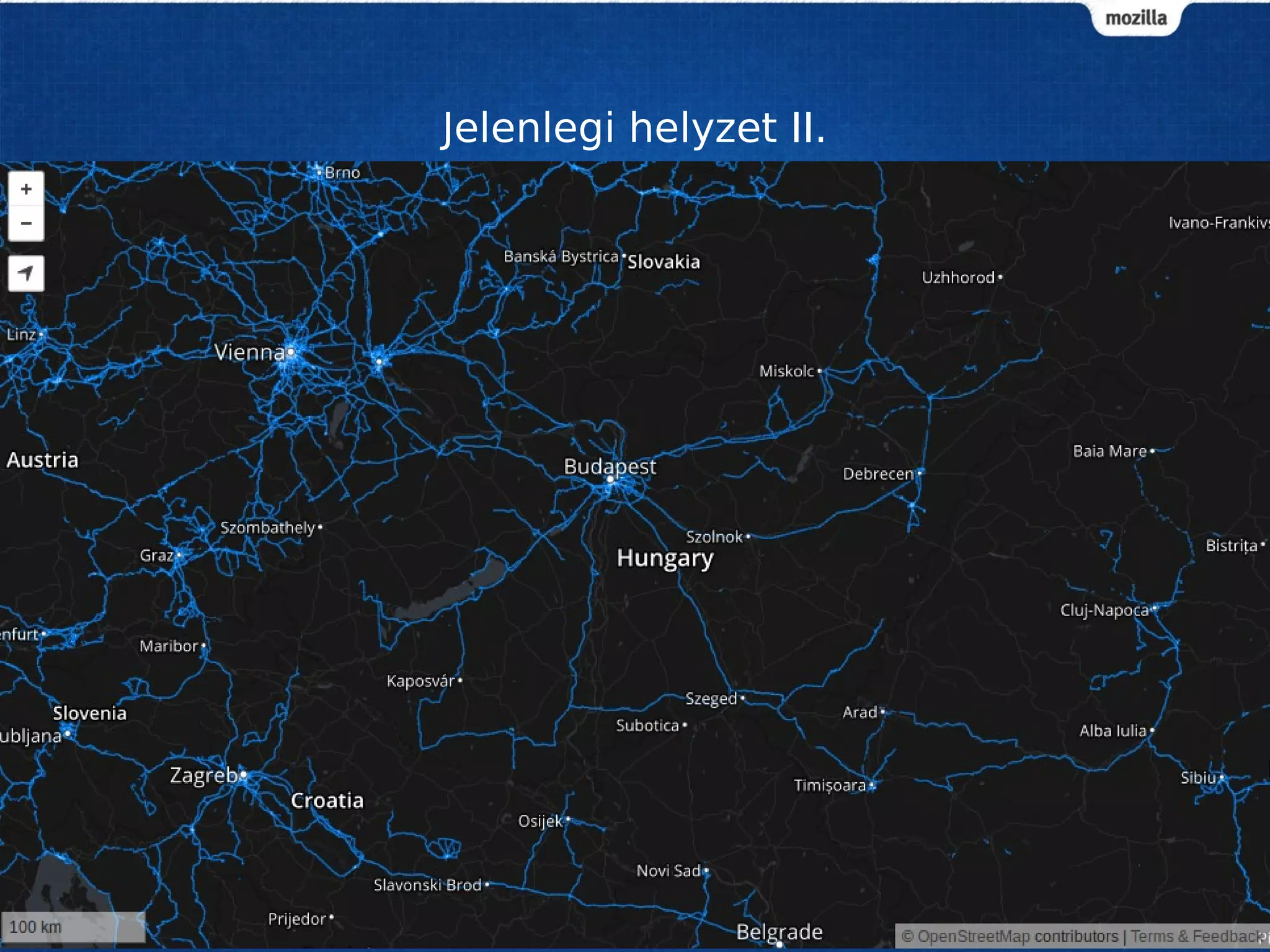 Jelenlegi helyzet II.
 