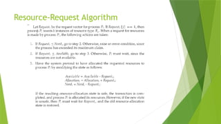 Resource-Request Algorithm
 