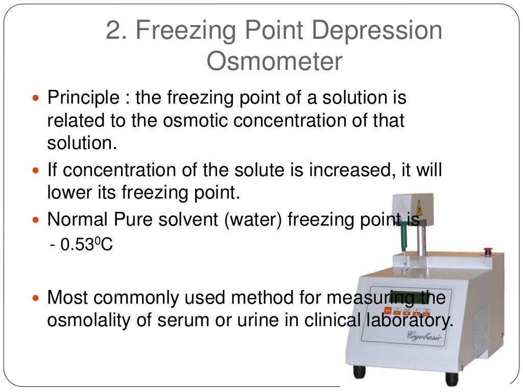 Osmometry by Dr. Anurag Yadav