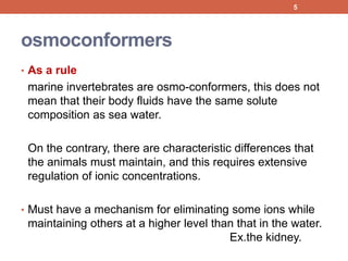 Osmotic regulation part 1 | PPT
