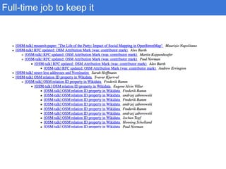 Full-time job to keep it
 