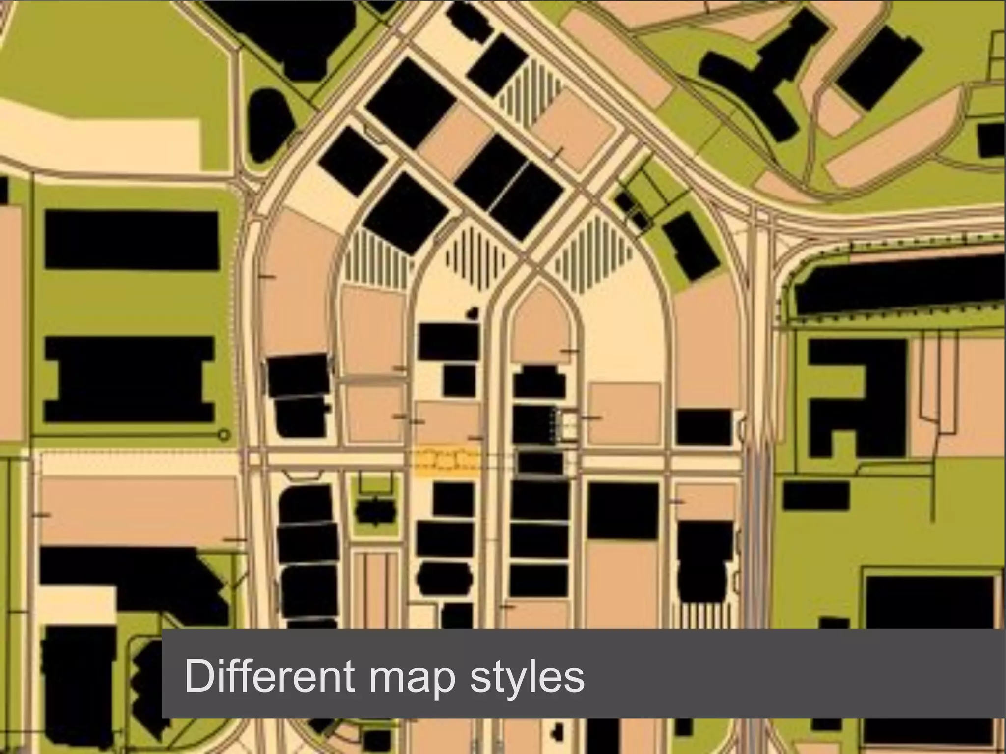 Different map styles
 