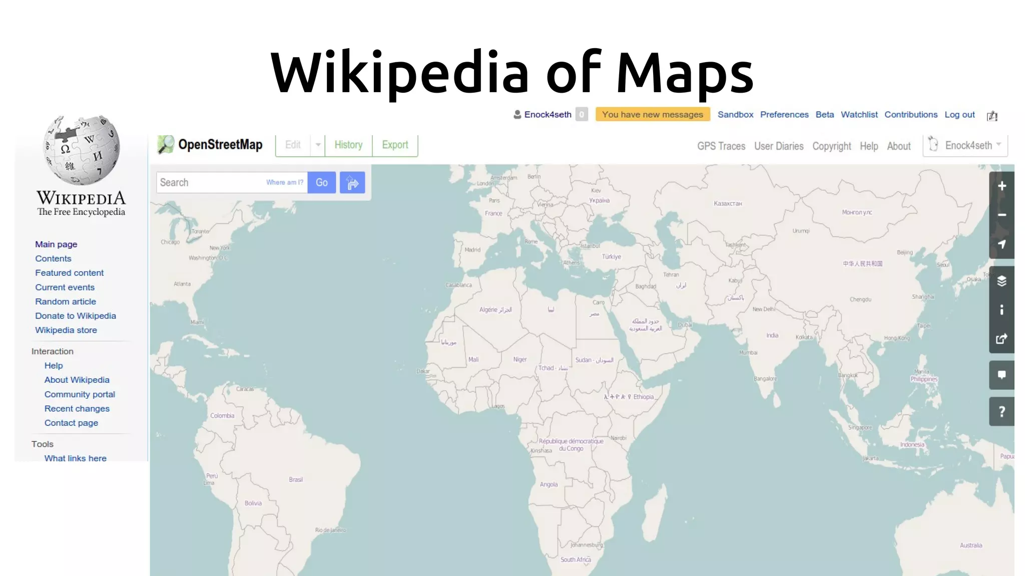 Wikipedia of Maps
 