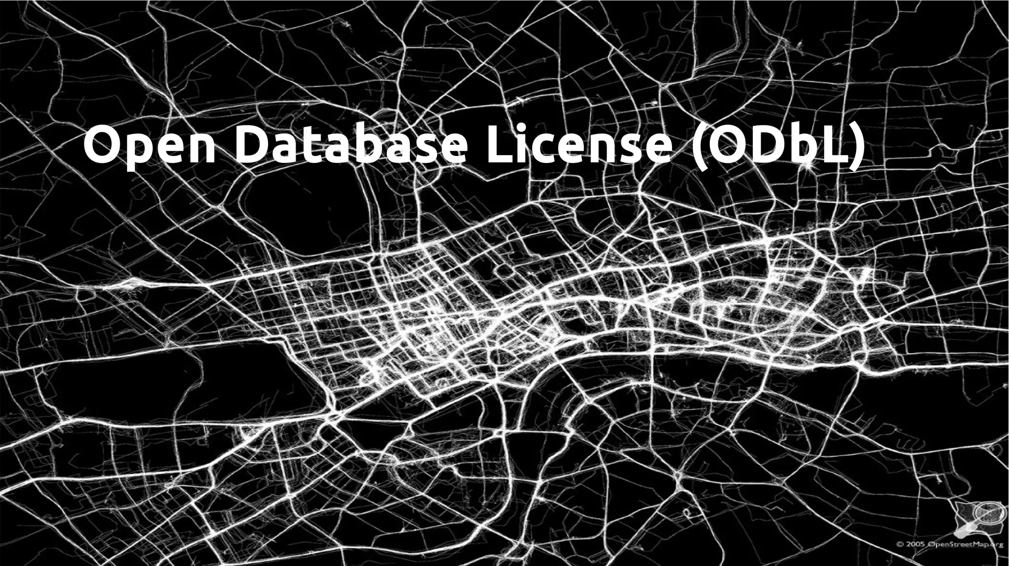 Open Database License (ODbL)
 