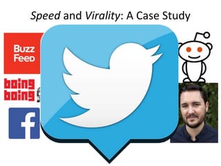 Speed and Virality: A Case Study

 