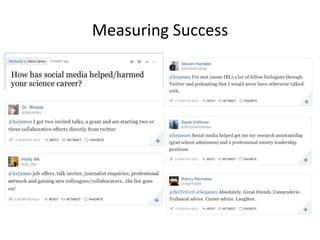Measuring Success

 