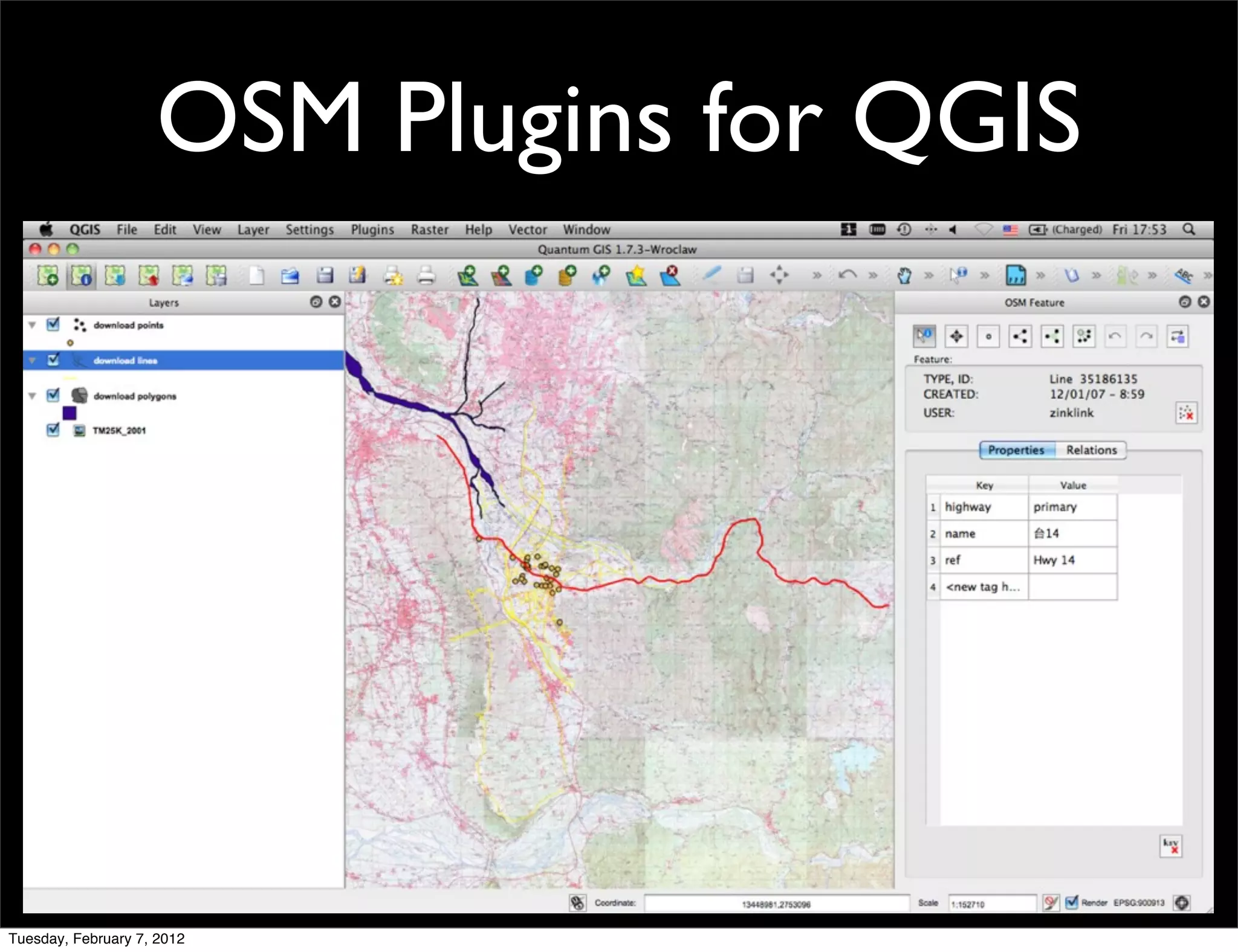 OSM Plugins for QGIS




Tuesday, February 7, 2012
 