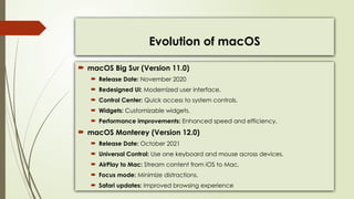 Operating Systems Evolution Overviews Pptx