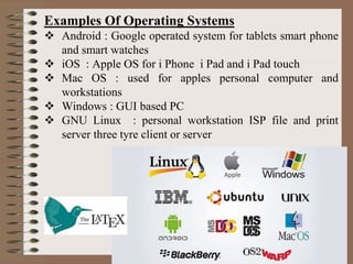 Operating system education. technology. | PPTX
