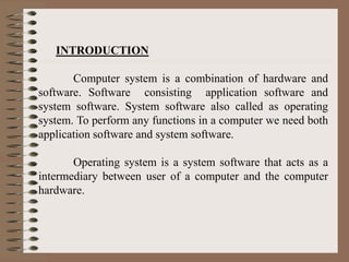 Operating system education. technology. | PPTX