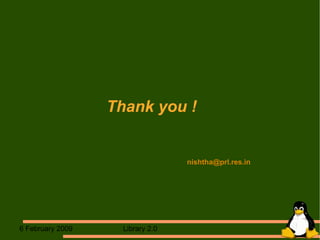 Thank you ! [email_address] 