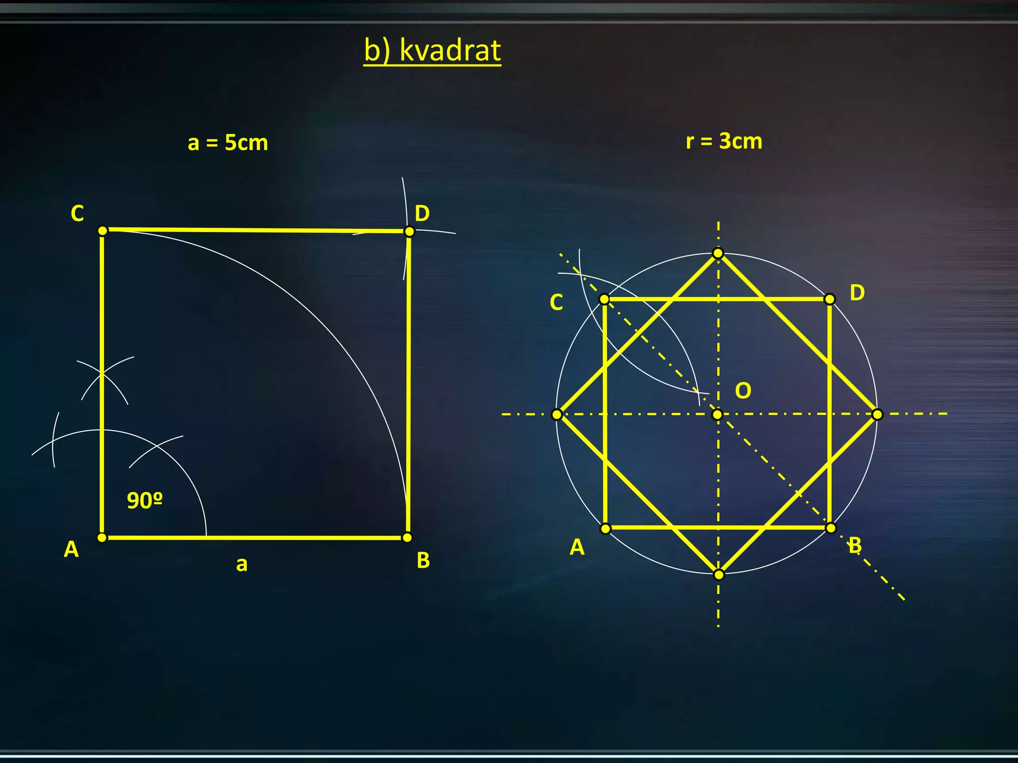 Osnovne geometrijske konstrukcije | PPTX