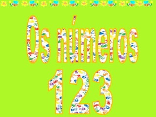 Os numeros 123