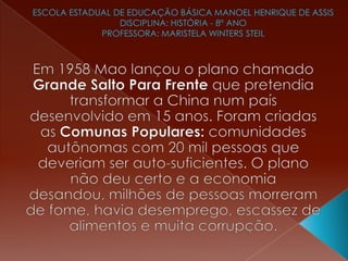 O socialismo na asia   cap. 11